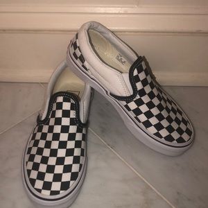 Youth Vans checkerboard - slip on